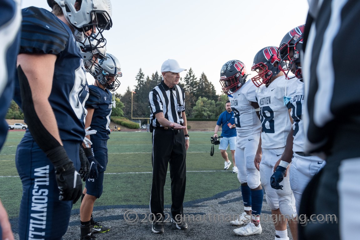 Coin toss vs West View 2022
